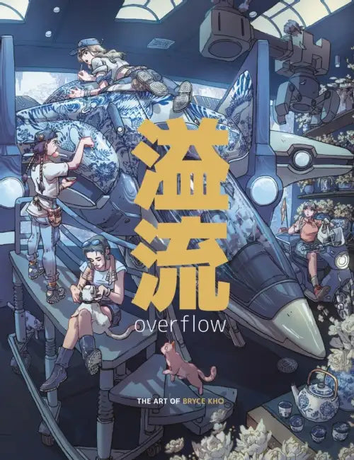Overflow: The Art of Bryce Kho by Bryce Kho, Publishing