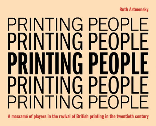 Printing People by Ruth Artmonsky