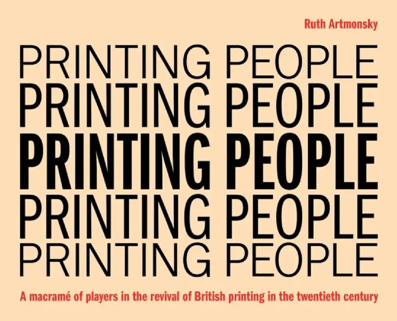 Printing People by Ruth Artmonsky