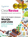 ClearRevise AQA GCSE English Literature 8702; Worlds and Lives Poetry Anthology by PG Online