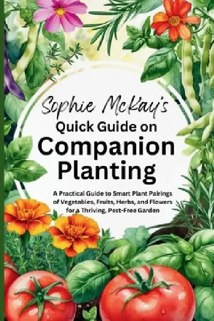 Sophie McKay's Quick Guide on Companion Planting: A Practical Guide to Smart Plant Pairings of Vegetables, Fruits, Herbs, and Flowers for a Thriving, by Sophie McKay