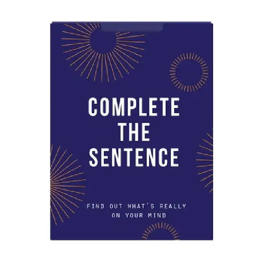 Complete the Sentence: Find Out What's Really on Your Mind by The School of Life