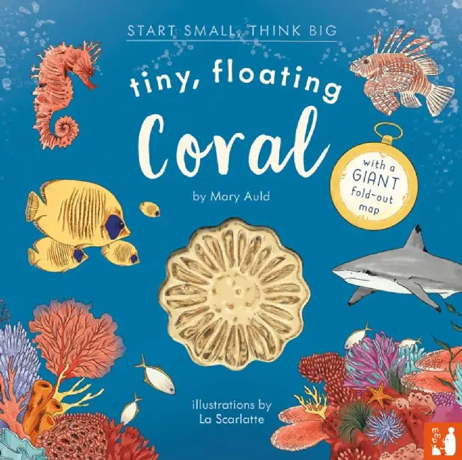 Tiny, Floating Coral by Mary Auld