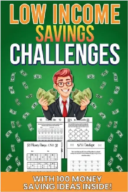 Low Income Savings Challenges: Money saving challenges to suit all budgets including kids! With customizable pages and 100 bonus money saving tips by Panda Publishing, Chilled