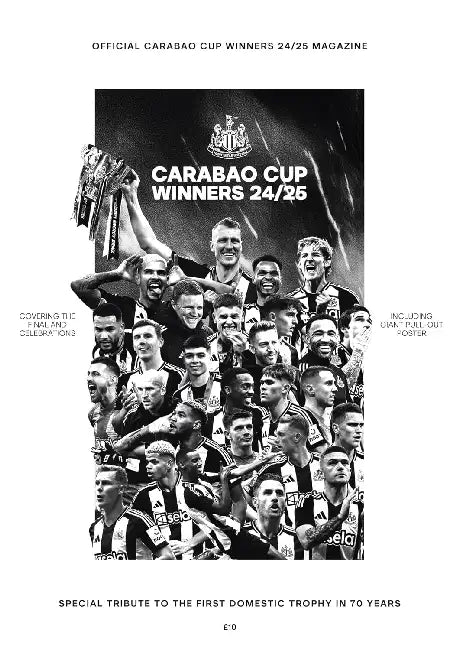 Newcastle United Carabao Cup Winners 2425