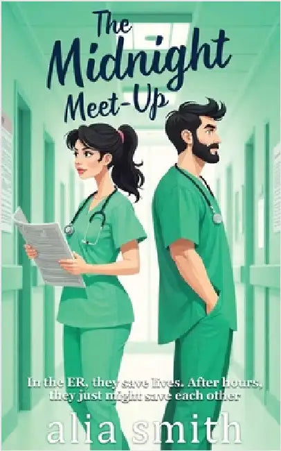 The Midnight Meet-Up: A grumpy x sunshine, forced proximity ER romance by Smith, Alia