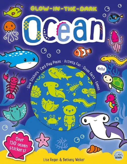 Glow-in-the-Dark Ocean Sticker Activity by Lisa Regan
