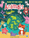 Glow-In-The-Dark Animals Sticker Activity Book by Lisa Regan
