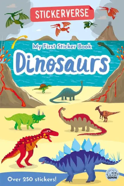 Stickerverse: My First Sticker Book Dinosaurs by Oakley Graham