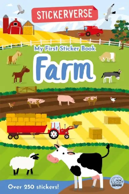 Stickerverse: My First Sticker Book Farm by Oakley Graham