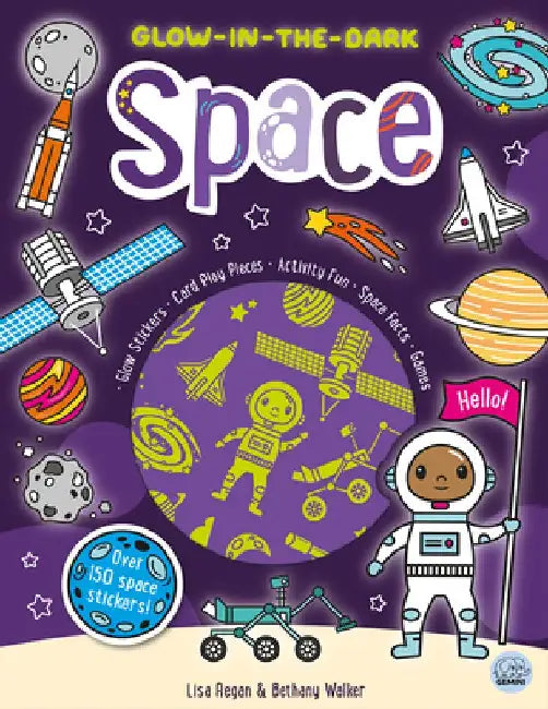 Glow-In-The-Dark Space Sticker Activity by Lisa Regan