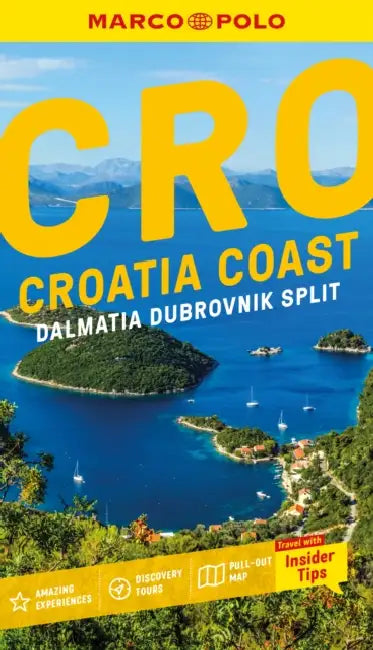 Croatia Coast Marco Polo Pocket Guide: With Pull-Out Map by Marco Polo