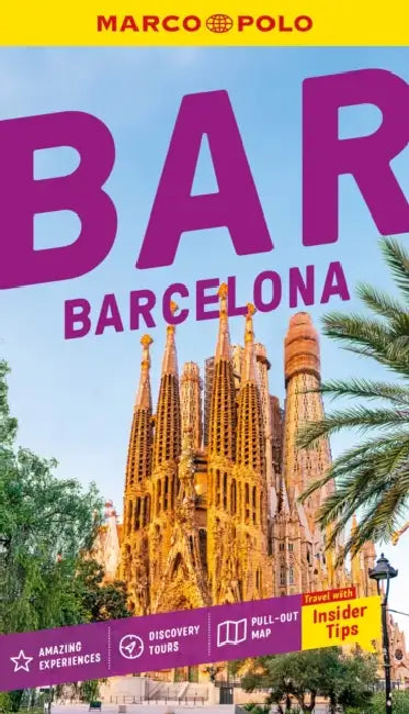 Marco Polo Barcelona Pocket Travel Guide: Pull-Out Map Local Knowledge Covers Sagrada Familia, La Rambla, Barri Gotic and More by Marco Polo