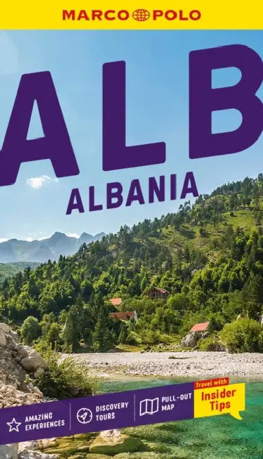 Marco Polo Albania Pocket Travel Guide: Pull-Out Map Local Knowledge Covers Tirana, Berat, Albanian Riviera and More by Marco Polo