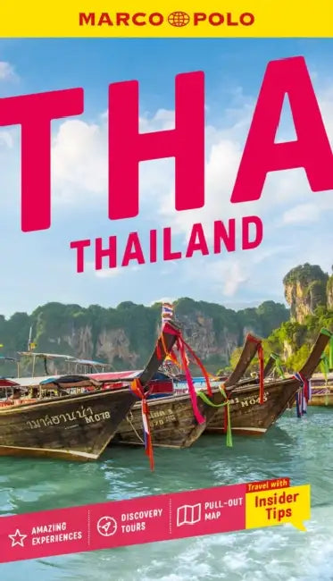 Marco Polo Thailand Pocket Travel Guide: Pull-Out Map Local Knowledge Covers Bangkok, Chiang Mai, Krabi and More by Marco Polo