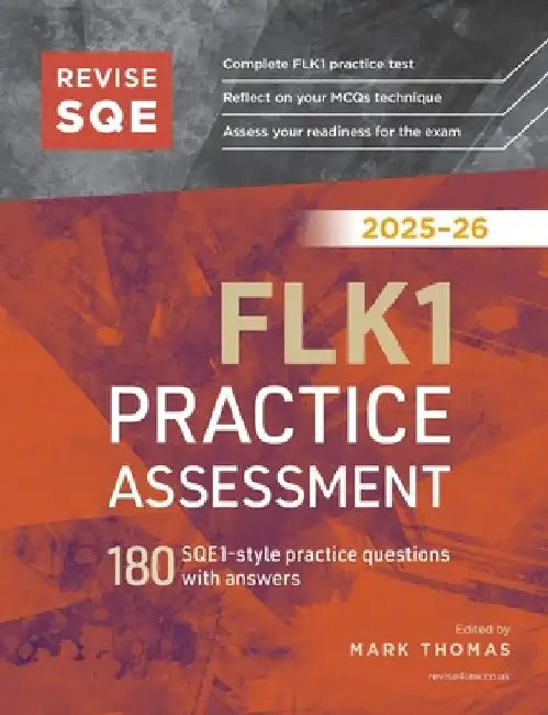 Revise SQE FLK1 Practice Assessment 2025-26 