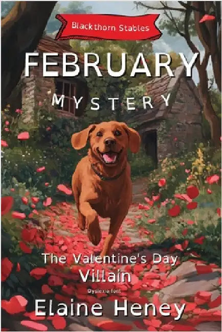 The Valentine's Day Villain Blackthorn Stables February Mystery - Dyslexia Friendly by Heney, Elaine