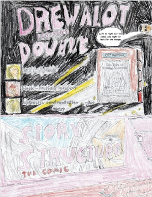 Double Story Structure (A comic and a manga that meet in the middle!) by Drew Alot