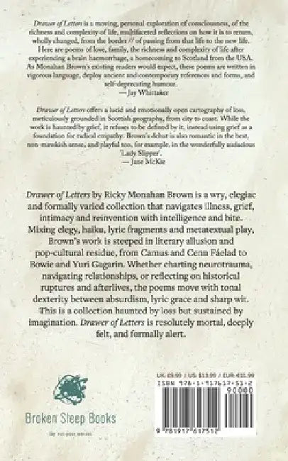 Drawer of Letters by Ricky Monahan Brown