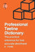 Professional Teeline Dictionary: The practical reference for fast, accurate shorthand by E. York