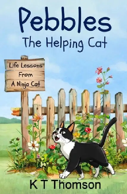 Pebbles The Helping Cat by K. T. Thomson