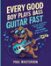 Every Good Boy Plays Bass Guitar Fast - Color-Coded Cartoon Magic: Proven Shortcuts to Master Sight-Reading in Days, Not Years by Paul Masterdon