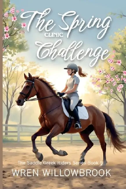 The Spring Clinic Challenge (Young Equestrian Fiction): A Middle Grade Horse Story About Dressage, Jumping, Partnership, Confidence, and Emotional Gro by Wren Willowbrook