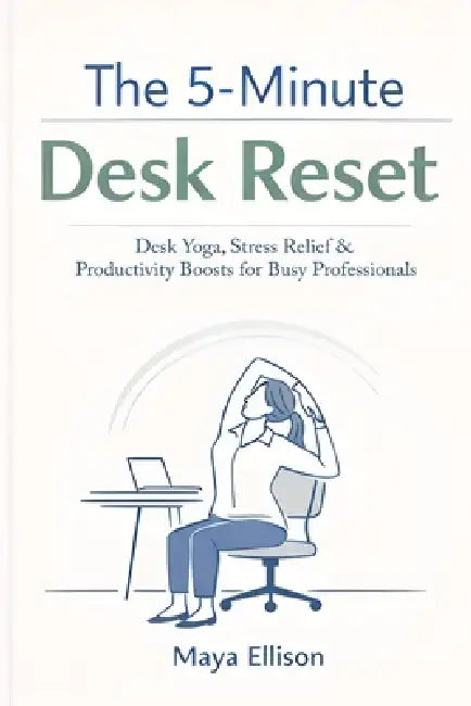 The 5-Minute Desk Reset: Simple Office Stretches, Breathing Exercises, and Focus Rituals to Reduce Burnout, Improve Posture, and Increase Workplace Pe by Maya Ellison