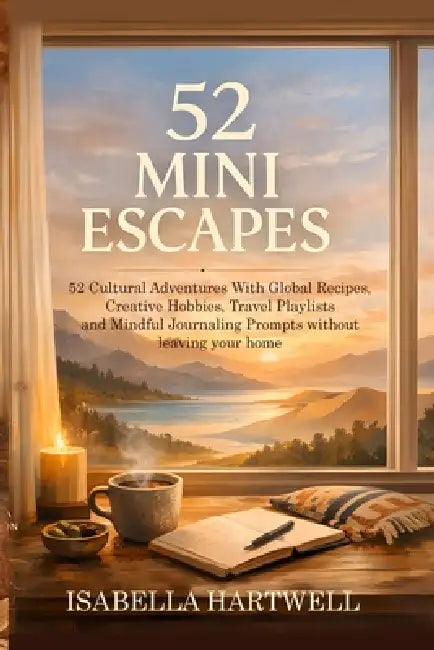 52 Mini Escapes: 52 Cultural Adventures With Global Recipes, Creative Hobbies, Travel Playlists and Mindful Journaling Prompts without leaving your ho by Isabella Hartwell