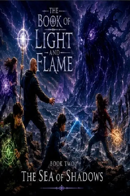 The Book of Light and Flame: Sea of Shadows by Angel Steve