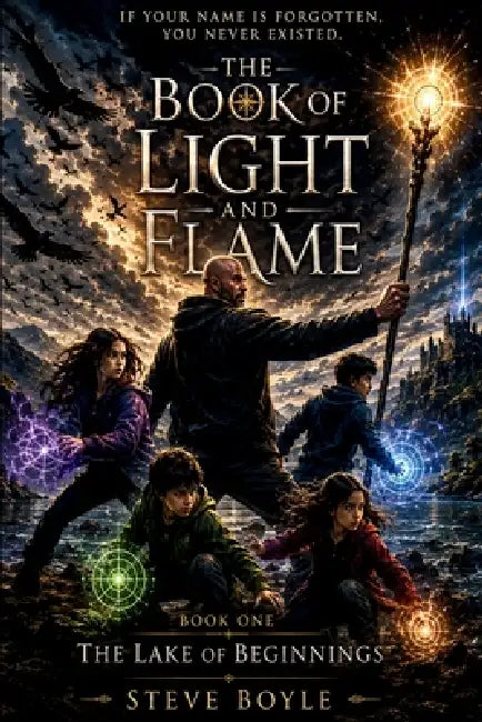 The Book of Light and Flame: The Lake of Beginnings by Angel Steve