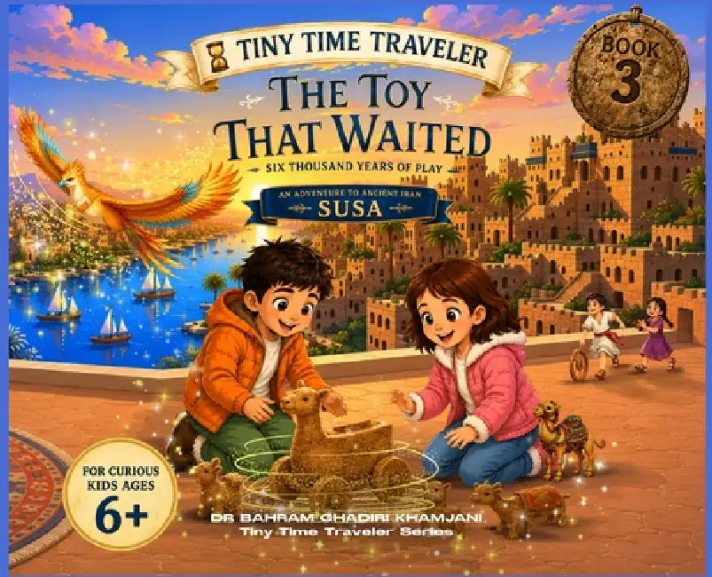 The Toy That Waited: SIX THOUSAND YEARS OF PLAY (Tiny Time Traveler Series - Book 3) by Bahram Ghadiri Khamjani