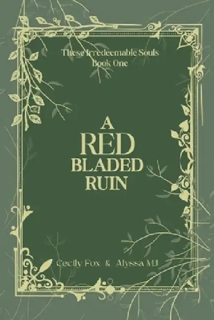 A Red Bladed Ruin by Fox, Cecily