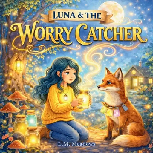 Luna & The Worry Catcher: A Gentle Children's Story About Anxiety and Big Feelings by L. M. Meadows