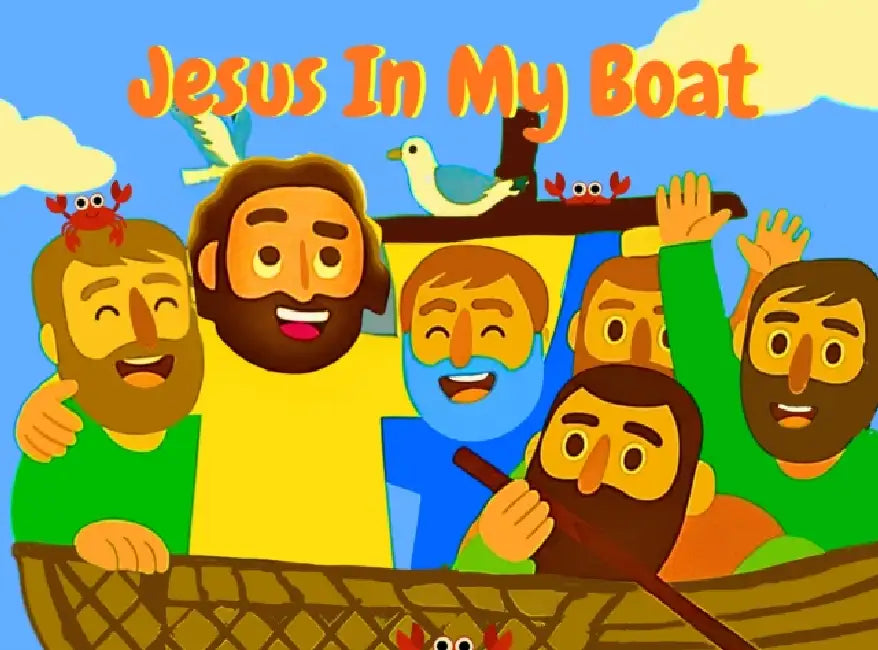 Jesus in my boat by Ian D. Linsey