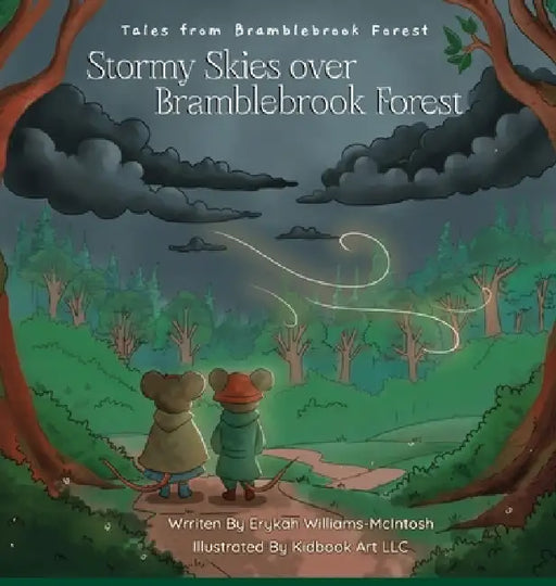 Stormy Skies Over Bramblebrook Forest by Williams McIntosh, Kidsbook Art