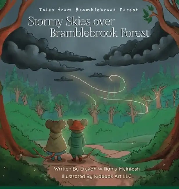 Stormy Skies Over Bramblebrook Forest by Williams McIntosh, Kidsbook Art