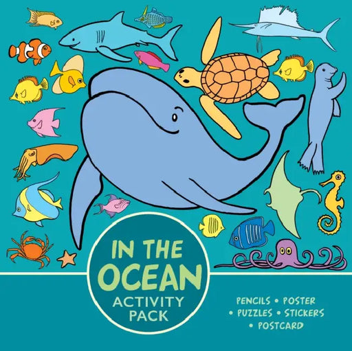In the Ocean Activity Pack: Pencils, Poster, Puzzles, Stickers, Postcard by New Holland Publishers (COR)