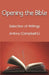 Opening the Bible by Antony Campbell