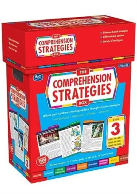 The Comprehension Strategies Box 3: Unlock your children’s reading abilities through effective strategies. by RIC Publications