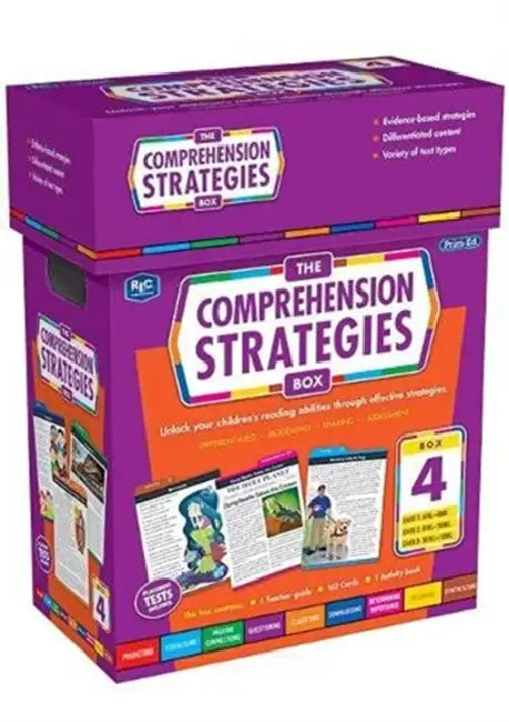 The Comprehension Strategies Box 4: Unlock your children’s reading abilities through effective strategies. by RIC Publications