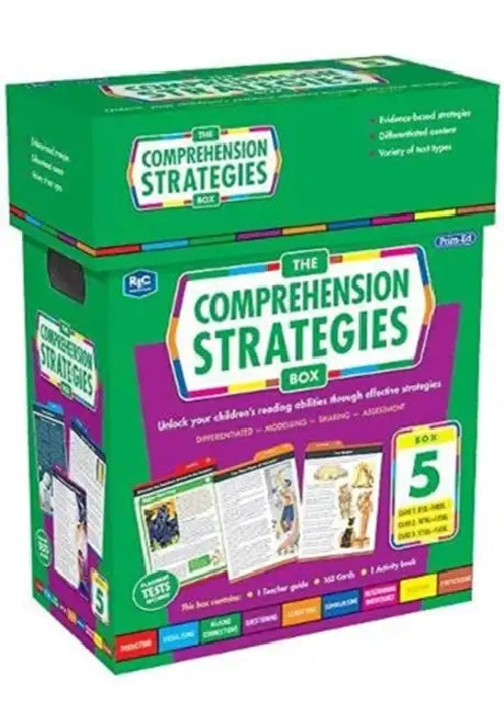 The Comprehension Strategies Box 5: Unlock your children’s reading abilities through effective strategies. by RIC Publications