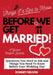 Things I'd Like to Know Before We Get Married: Questions You Need to Ask and Things You Need to Know Before Your Wedding Day A Guided Couple's Journal by The Life Graduate Publishing Group