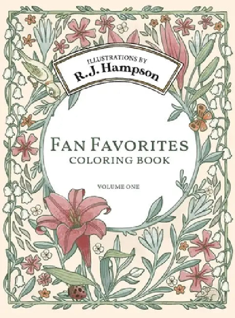 Fan Favorites Coloring Book by R. J. Hampson