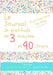 Le journal de gratitude de 3 minutes et 90 jours - Un Journal Pours Les Filles: Un journal de réflexion positive et de gratitude pour les filles afin by The Life Graduate Publishing Group