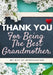 Thank You For Being The Best Grandmother.: My Gift Of Appreciation: Full Color Gift Book Prompted Questions 6.61 x 9.61 inch by The Life Graduate Publishing Group
