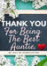 Thank You For Being The Best Auntie: My Gift Of Appreciation: Full Color Gift Book Prompted Questions 6.61 x 9.61 inch by The Life Graduate Publishing Group