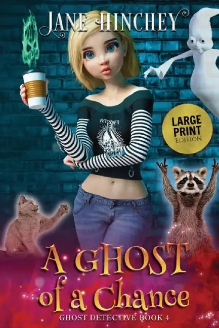 A Ghost of a Chance - Large Print Edition by Jane Hinchey