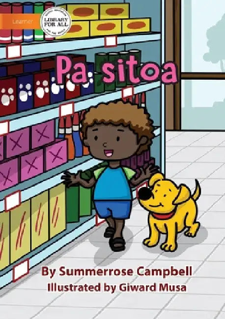 At The Shop - Pa sitoa by Summerrose Campbell