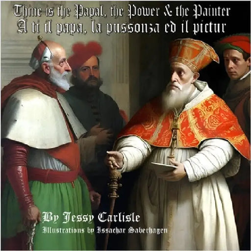Thine is the Papal, the Power, & the Painter / A ti il papa, la pussonza ed il pictur: A Legend of a Man's Dedication to Salvation / Ina legenda dalla by Carlisle, Jessy